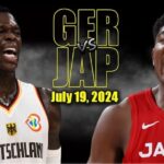 Live,Germany vs Japan Full Game Highlights: Basketball 2024 Olympics – July 19, 2024