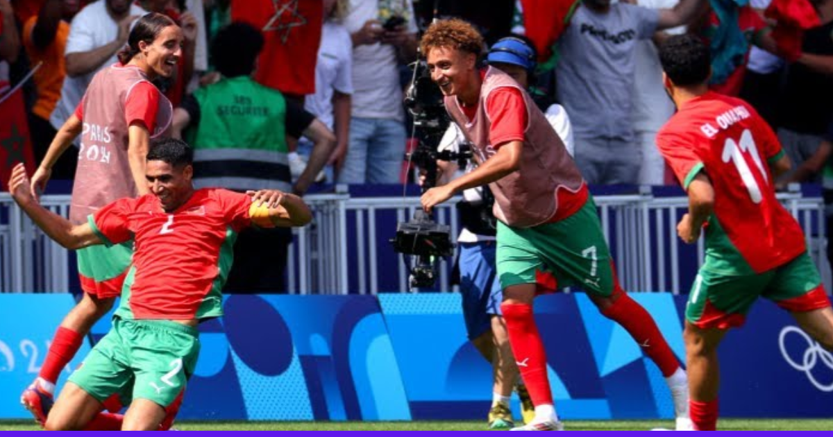 Morocco 4 - 0 Usa Men's Football Semi-Finals 2024: Highlights