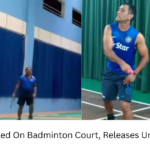 MS Dhoni Spotted On Badminton Court, Releases Unplayable Crush | बैडमिंटन में नजर आए एमएस धोनी