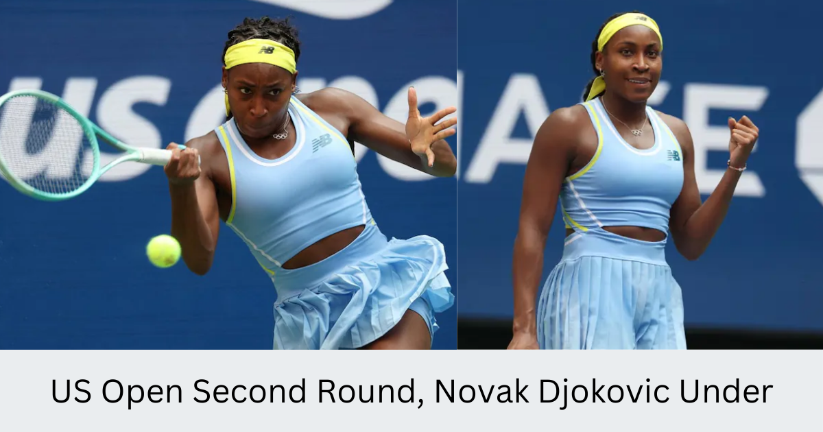 Coco Gauff Enters US Open Second Round, Novak Djokovic Under in hindi