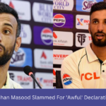 Selfish": Pakistan Captain Shan Masood Slammed For 'Awful' Declaration As Bangladesh Take Lead