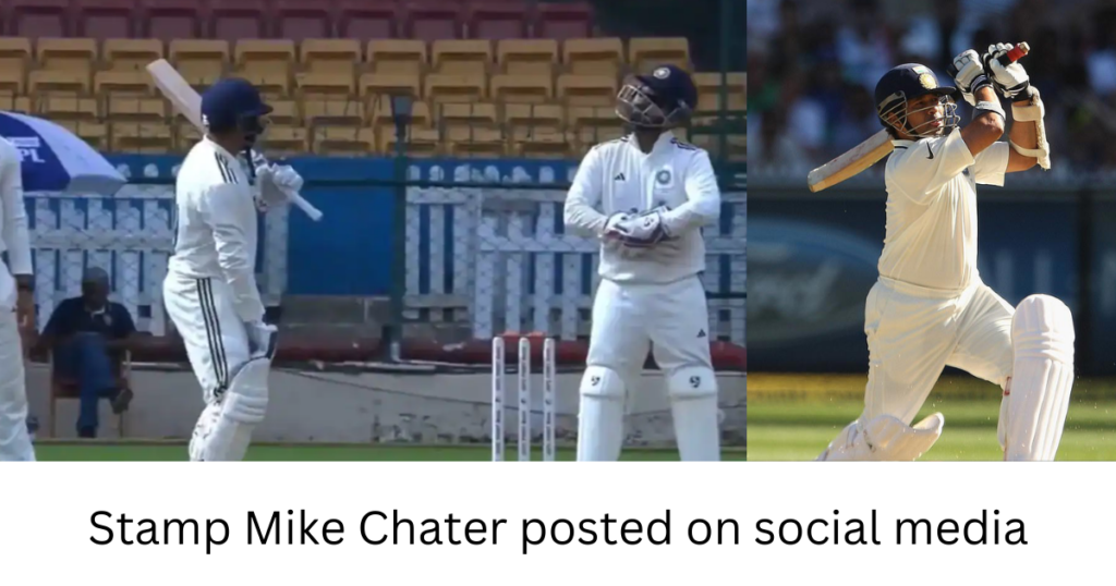 cricket,news,Stamp Mike Chater posted on social media पर धूम मचा दी ऋषभ पंत की।