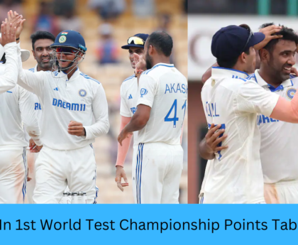 sports news,280 Runs In 1st World Test Championship Points Table As India Beat Bangladesh