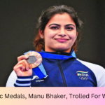 sports news ,Paris Olympic Medals, Manu Bhaker, Trolled For Wearing Gives Fiery Reply