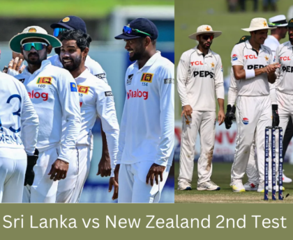 sports news,Sri Lanka vs New Zealand 2nd Test Day 4 Live Score