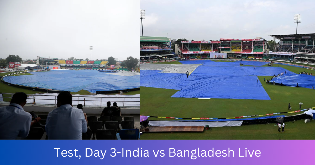 Sports news,Test, Day 3-India vs Bangladesh Live Score, 2nd