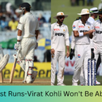 Sports news , To Break Sachin Tendulkar's Test Runs-Virat Kohli Won't Be Able