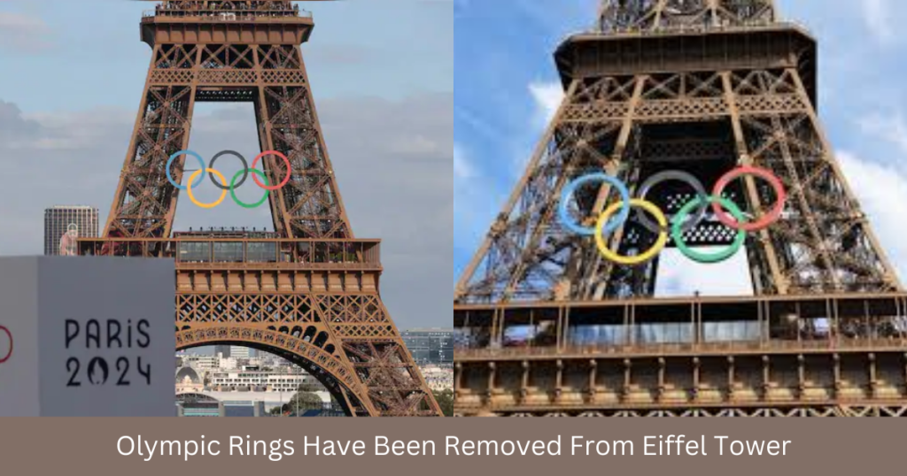 Sports news,And What Will Replace,Olympic Rings Have Been Removed From Eiffel Tower,