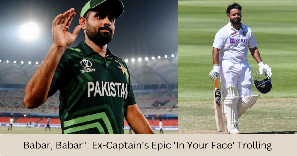 sports news,Babar, Babar": Ex-Captain's Epic 'In Your Face' Trolling Of Babar Azam