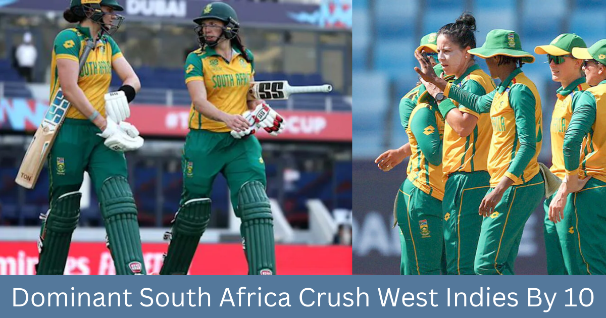 Sports news,Dominant South Africa Crush West Indies By 10, T20 World Cup 2024