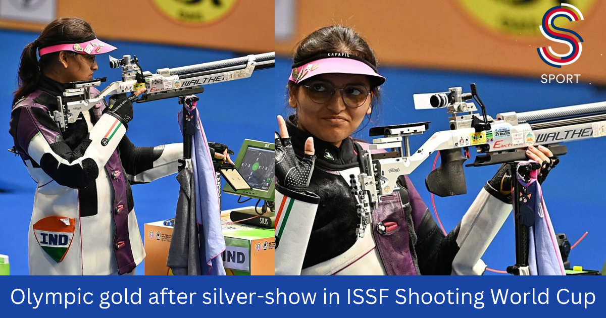 Olympic gold after silver-show in ISSF Shooting World Cup on Sonam Maskar sets her sights