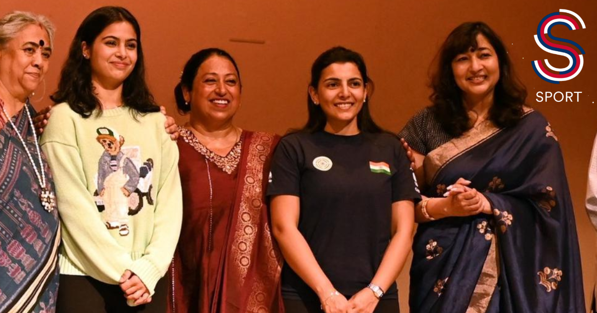 Olympic Manu Bhaker felicitated by alma mater Lady Shri ''sports news