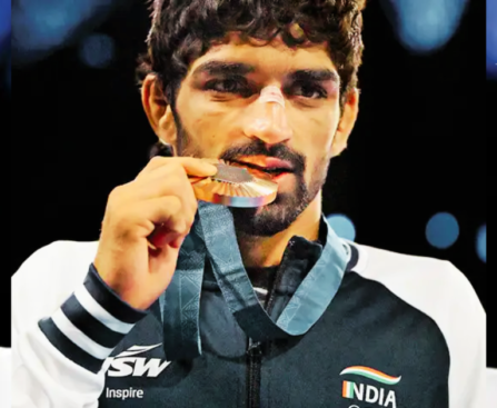 Olympic,Wrestler And Bronze Medallist Aman Sehrawat Sports news