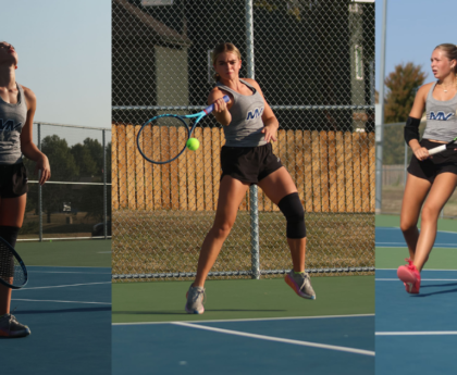 girls tennis team,Members of varsity compete in regionals,news girls