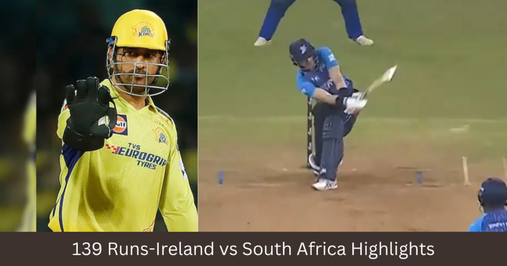 Sports news,1st ODI: South Africa Hammer Ireland By 139 Runs-Ireland vs South Africa Highlights