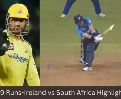 Sports news,1st ODI: South Africa Hammer Ireland By 139 Runs-Ireland vs South Africa Highlights