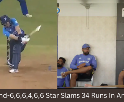 Sports news - Ex-New Zealand-6,6,6,4,6,6 Star Slams 34 Runs In An Over, Breaks Internet