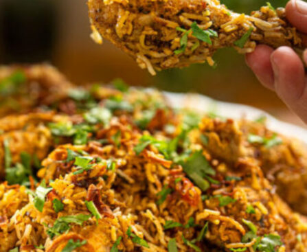 indian Chicken Biryani,'Hyderabadi Chicken Biryani