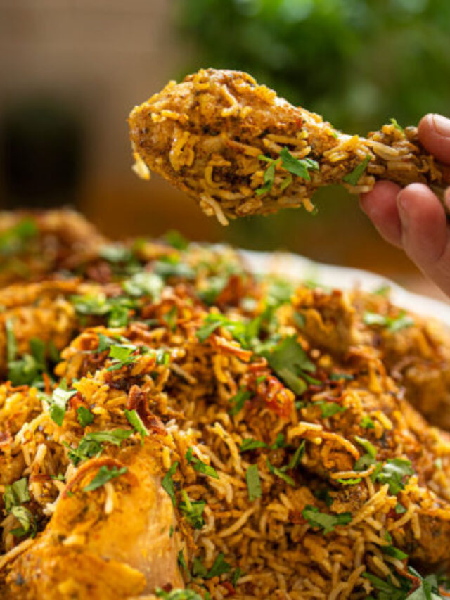 indian Chicken Biryani,’Hyderabadi Chicken Biryani