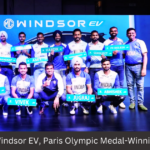 New Brand MG Windsor EV, Paris Olympic Medal-Winning Indian Athletes Felicitated