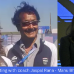 returns to shooting with coach Jaspal Rana - Manu Bhaker time since Paris Olympics