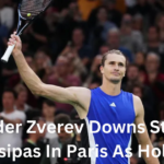 Paris As Holger Rune Keeps ATP Finals In Alexander Zverev Downs Stefanos Tsitsipas