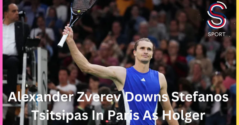 Paris As Holger Rune Keeps ATP Finals In Alexander Zverev Downs Stefanos Tsitsipas