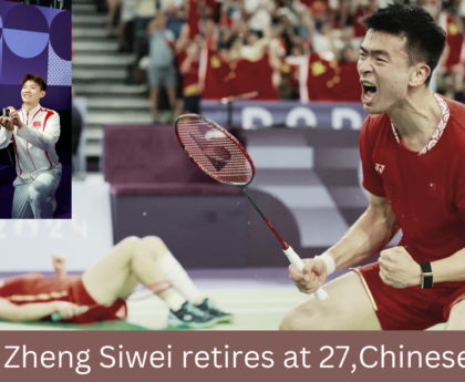 Zheng Siwei retires at 27,Chinese Olympic gold medallist,says titles ‘hold little appeal’