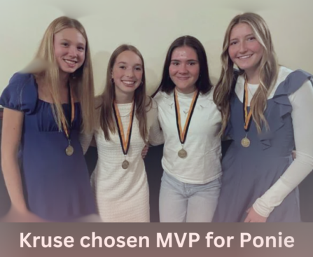 Girls tennis: Kruse chosen MVP for Ponies